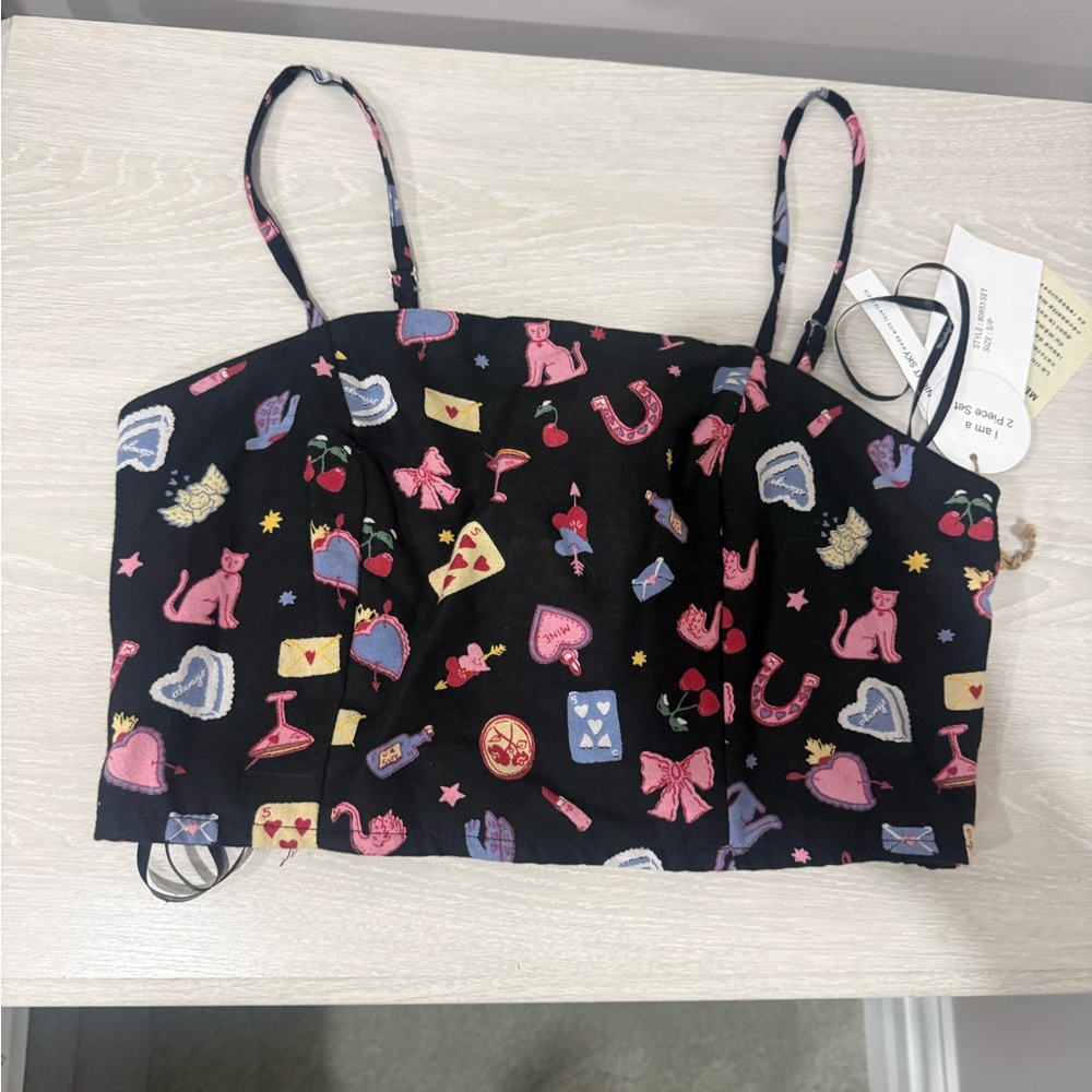 2 piece set. Skirt and top. Size small and medium available - Picture 10 of 10